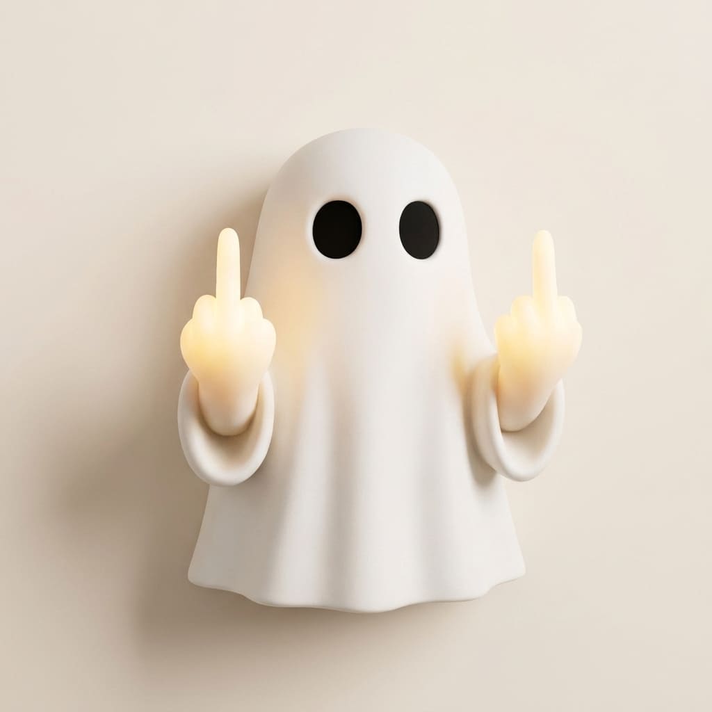 Boo Off – Freche Leucht-Geisterlampe