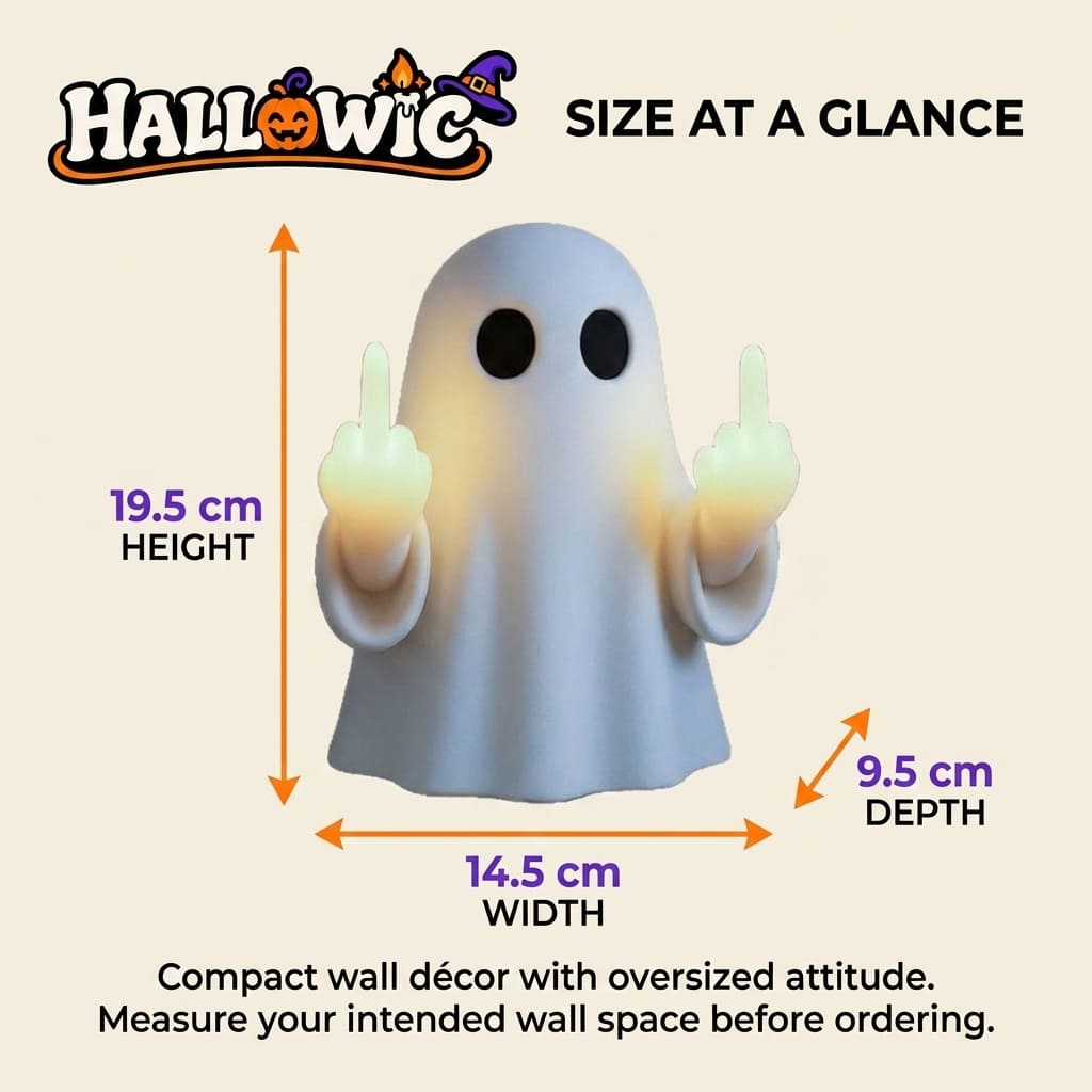 Boo Off – Freche Leucht-Geisterlampe