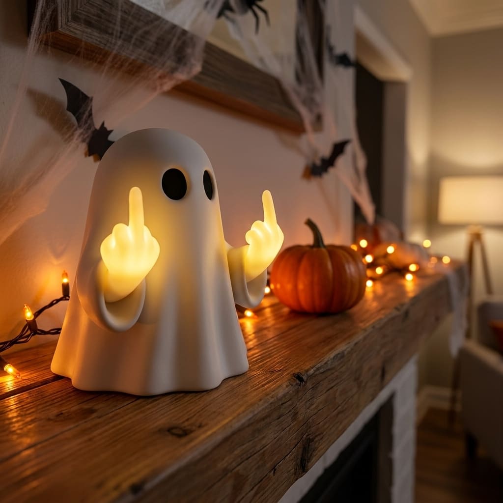 Boo Off – Freche Leucht-Geisterlampe