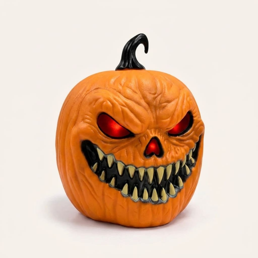 GrimGlow – Sound-Reactive Horror Pumpkin