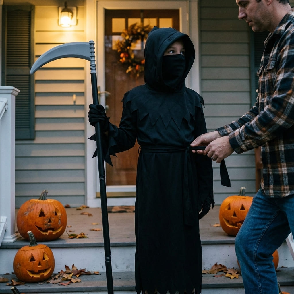Little Reaper – Hooded Kids Halloween Costume