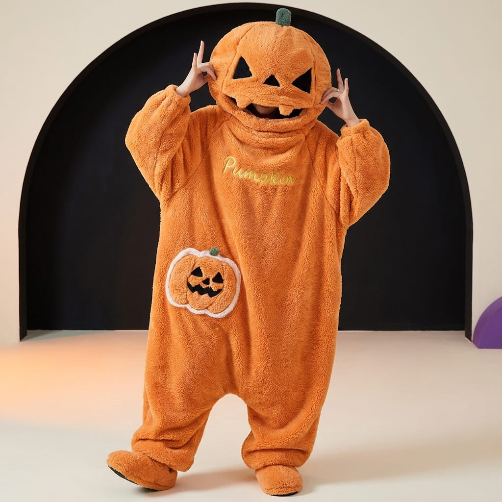 Pumpkin Hollow – Cozy Fleece Onesie