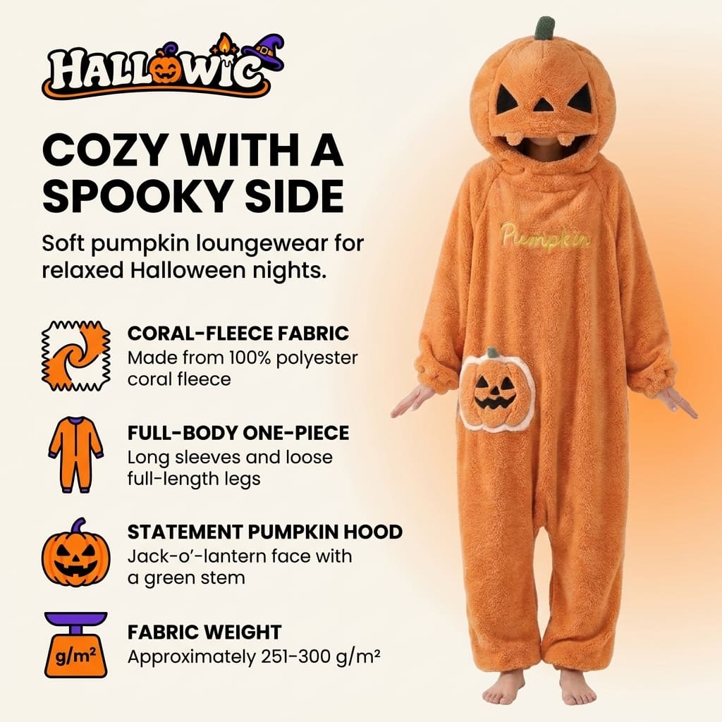 Pumpkin Hollow – Cozy Fleece Onesie